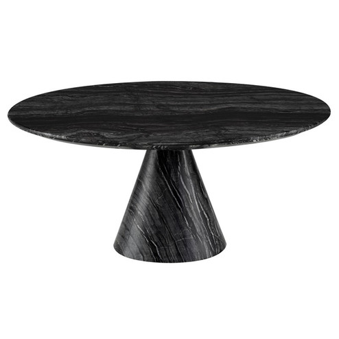 Claudio Coffee Table in Black Wood Vein (325|HGNA592)