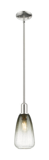 Arcadia One Light Mini Pendant in Polished Nickel (405|716-1S-PN-G480-6SL)