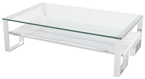Tierra Coffee Table in White (325|HGNA512)