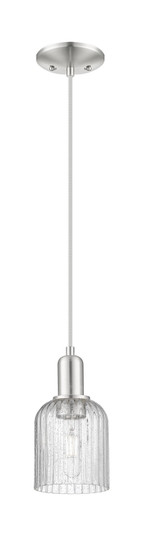 Arcadia One Light Pendant in Brushed Satin Nickel (405|716-1P-SN-G559-5SDY)