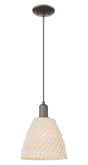 Arcadia One Light Pendant in Oil Rubbed Bronze (405|716-1P-OB-NBD-9-NAT)