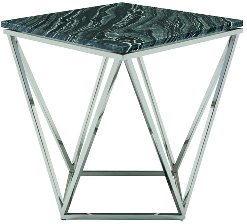 Jasmine Side Table in Black Wood Vein (325|HGNA300)