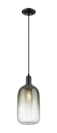 Arcadia One Light Pendant in Matte Black (405|716-1P-BK-G482-7SL)