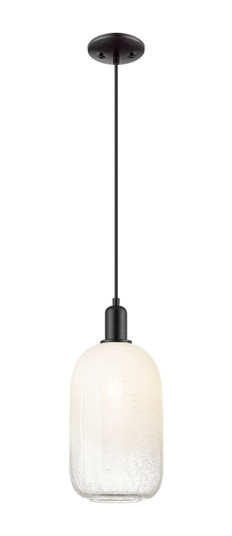 Arcadia One Light Pendant in Matte Black (405|716-1P-BK-G482-7OP)
