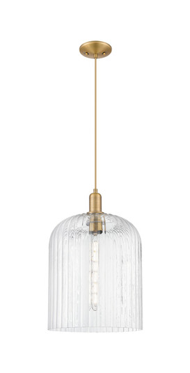 Arcadia One Light Pendant in Brushed Brass (405|716-1P-BB-G559-12CL)
