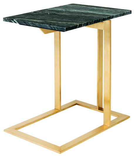 Dell Side Table in Black Wood Vein (325|HGNA287)