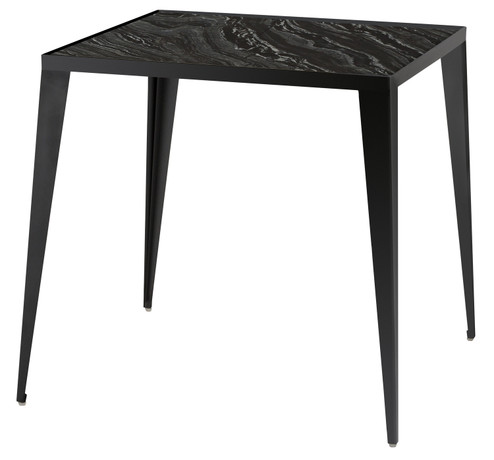 Mink Side Table in Black Wood Vein (325|HGNA133)