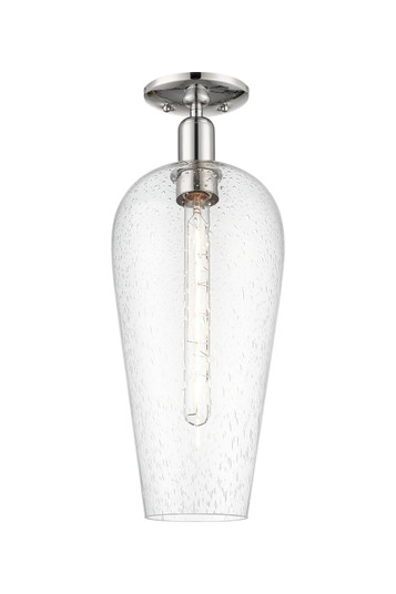 Arcadia One Light Semi-Flush Mount in Polished Nickel (405|716-1C-PN-G456-8SDY)