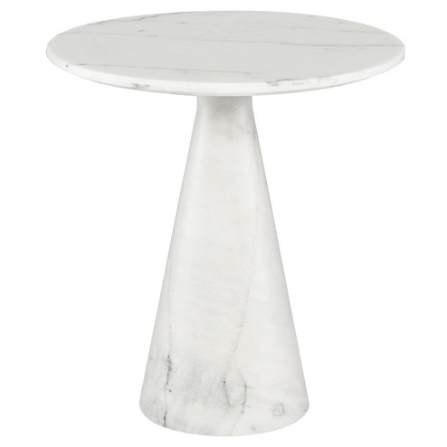 Claudio Side Table in White (325|HGMM171)