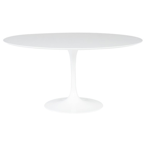 Cal Dining Table in White (325|HGEM861)