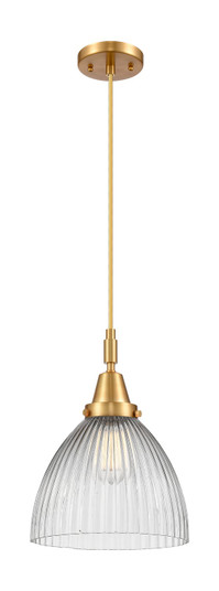 Caden LED Pendant in Satin Gold (405|447-1P-SG-G222)