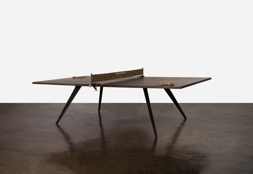 Ping Pong Table Gaming Table in Smoked (325|HGDA556)