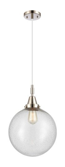 Caden One Light Pendant in Polished Nickel (405|447-1P-PN-G204-12)