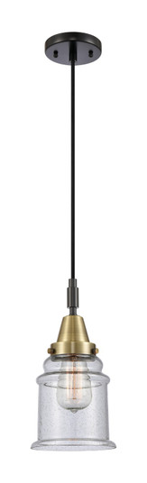 Caden One Light Pendant in Black Antique Brass (405|447-1P-BAB-G184)