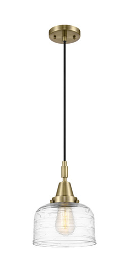 Caden One Light Pendant in Antique Brass (405|447-1P-AB-G713)