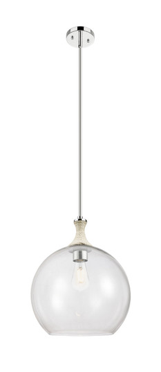 Ballston One Light Pendant in Polished Nickel (405|415-1SR-PN-G122-14)