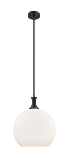 Ballston One Light Pendant in Matte Black (405|415-1S-BK-G121-14)
