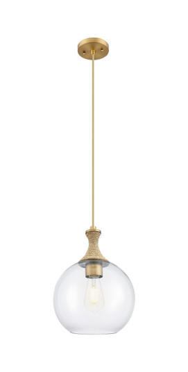 Ballston One Light Pendant in Brushed Brass (405|415-1PR-BB-G122-10)