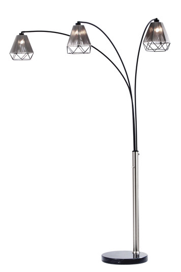 One Light Arc Lamp in Brushed Nickel (199|2311057)