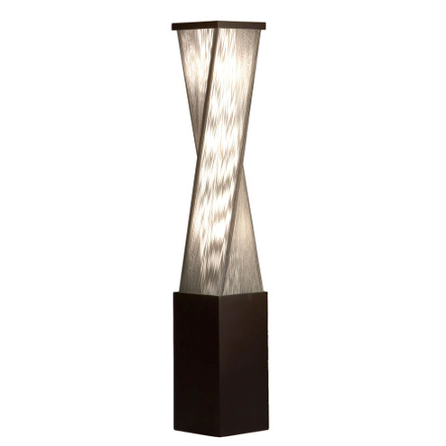 Torque Floor Lamp in Silver/Dark Brown (199|11038)