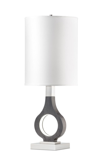 Table Lamp in Charcoal Gray/Brushed Nickel (199|1011396CG)