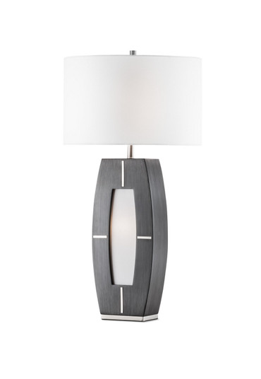 One Light Table Lamp in Charcoal Gray/Brushed Nickel (199|1011316CG)