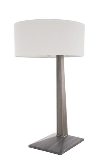 Table Lamp in Ash Gray/Charcoal Gray/Brushed Nickel (199|1010948)