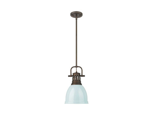 Duncan One Light Pendant in Rubbed Bronze (62|3604-S RBZ-SF)