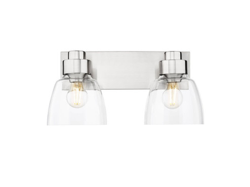 Remy Two Light Vanity in Pewter (62|0314-BA2 PW-CLR)