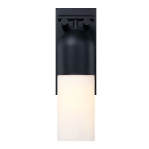 Ever Spring One Light Outdoor Wall Sconce in Black (43|D348M-22EW-BK)