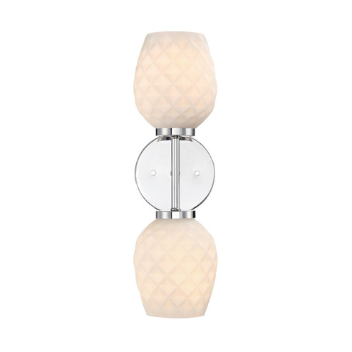 Dita Two Light Wall Sconce in Polished Nickel (43|D289M-2WS-PN)