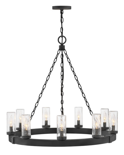 Sawyer LED Chandelier in Black (13|29208BK-LV) Sawyer LED Chandelier in Black (13|29208BK-LV)