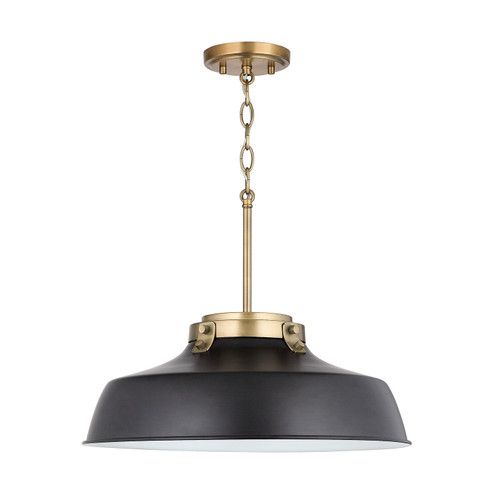 Oakwood One Light Pendant in Matte Black (65|9D331A)