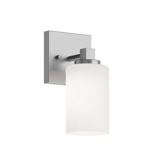 Leo One Light Wall Sconce in Satin Nickel (162|LEOS0509MBSN)