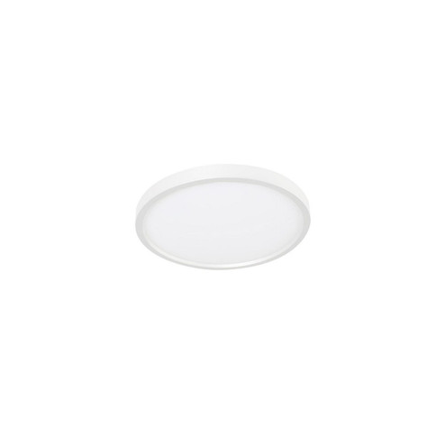 Edge Round LED Flush Mount in White (162|EGRF12LAJD5WH)