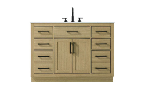 Alden Bathroom Vanity in Honey Brown (173|VF29748MHB)