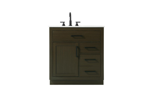 Alden Bathroom Vanity in Mocha Brown (173|VF29732MMB)