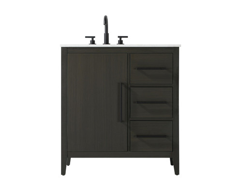 Millie Bathroom Vanity in Mocha Brown (173|VF29332MMB)