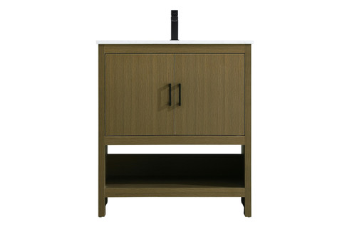 Ira Bathroom Vanity in Chestnut Brown (173|VF25230MCB)