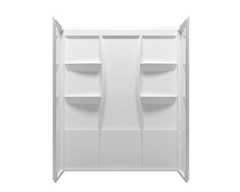 Sterling Shower Wall Surround in Glossy White (173|SW1016036GW)