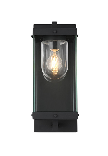 Keaton One Light Outdoor Wall Sconce in Black (173|OD409W17BK)