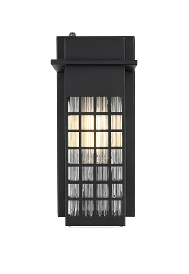 Palmer One Light Outdoor Wall Sconce in Black (173|OD360W12BK)