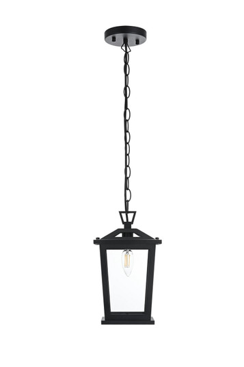 Berks One Light Outdoor Pendant in Black (173|OD333H12BK)