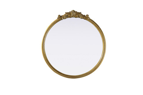 Naomi Mirror in Antique Brass (173|MR7G30AB)