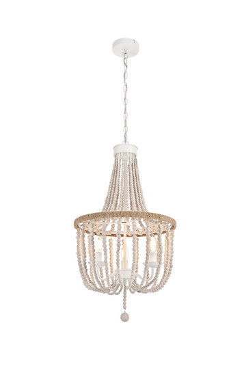 Jolie Three Light Pendant in Antique white (173|LD306D16WH)