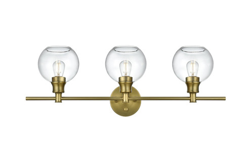 Collier Three Light Wall Sconce in Satin Gold (173|LD2318SG)