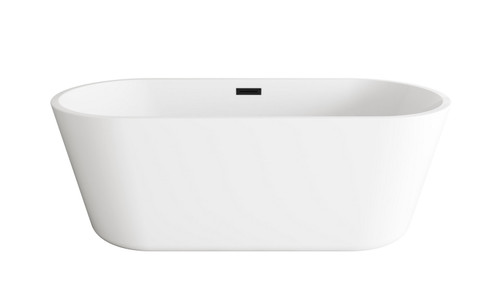 Odette Soaking Bathtub (173|BT10665GW-MBK)