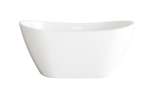 Ines Soaking Bathtub (173|BT10354GW-WHT)