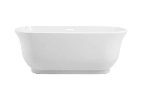 Coralie Soaking Bathtub (173|BT10259GW-WHT)