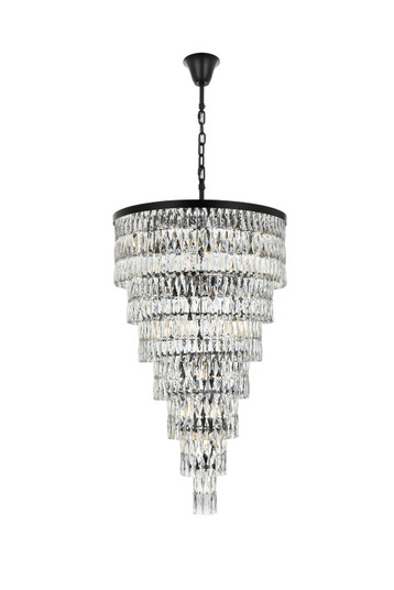 Josephine 41 Light Chandelier in Black (173|1060SR32BK) Josephine 41 Light Chandelier in Black (173|1060SR32BK)